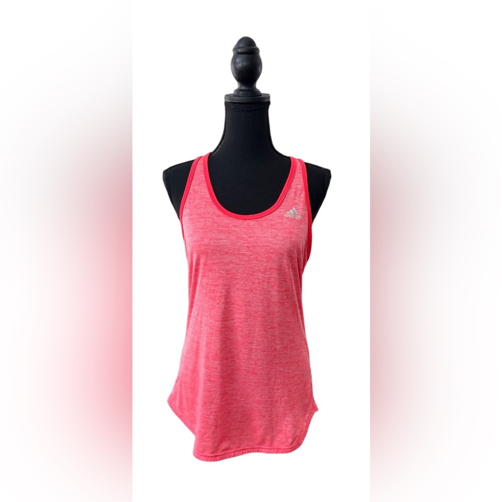 Adidas Women's Climalite Brushed Coral Muscle Tank Top